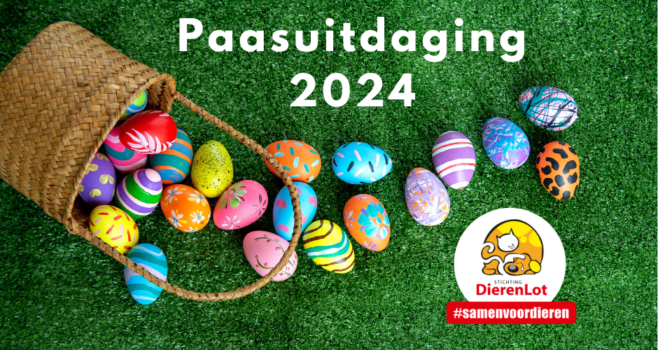De Paasuitdaging van Stichting Dierenlot in maart 2024 was een groot succes voor Dierentehuis Stevenshage in Leiden!